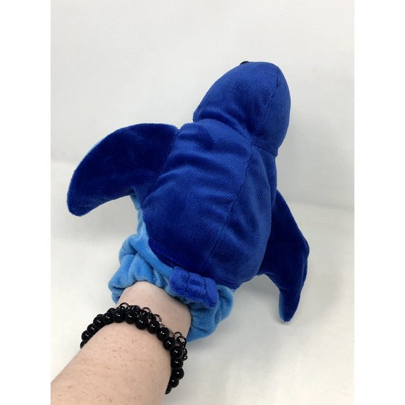 Lot of 4 Soft Hand Puppets Fish Toucan Penguin Dinosaur - Dream & Manhattan Toys - Picture 15 of 16